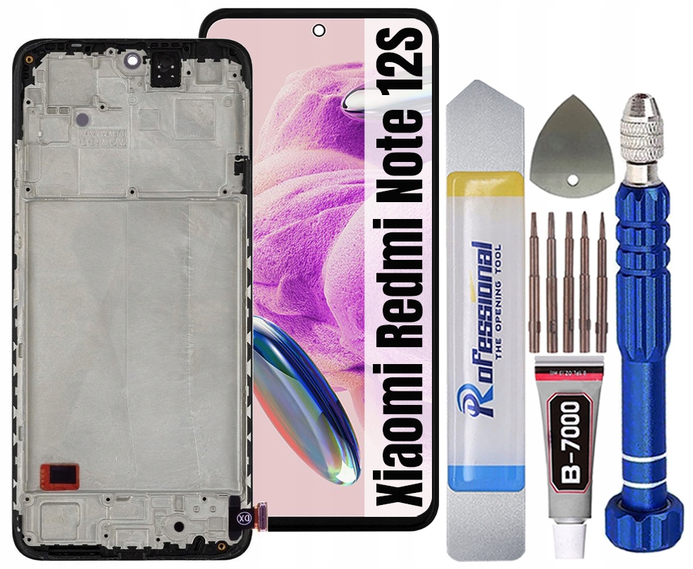 Displej Pro Xiaomi Redmi Note 12S Oled LCD Displej Rámeček