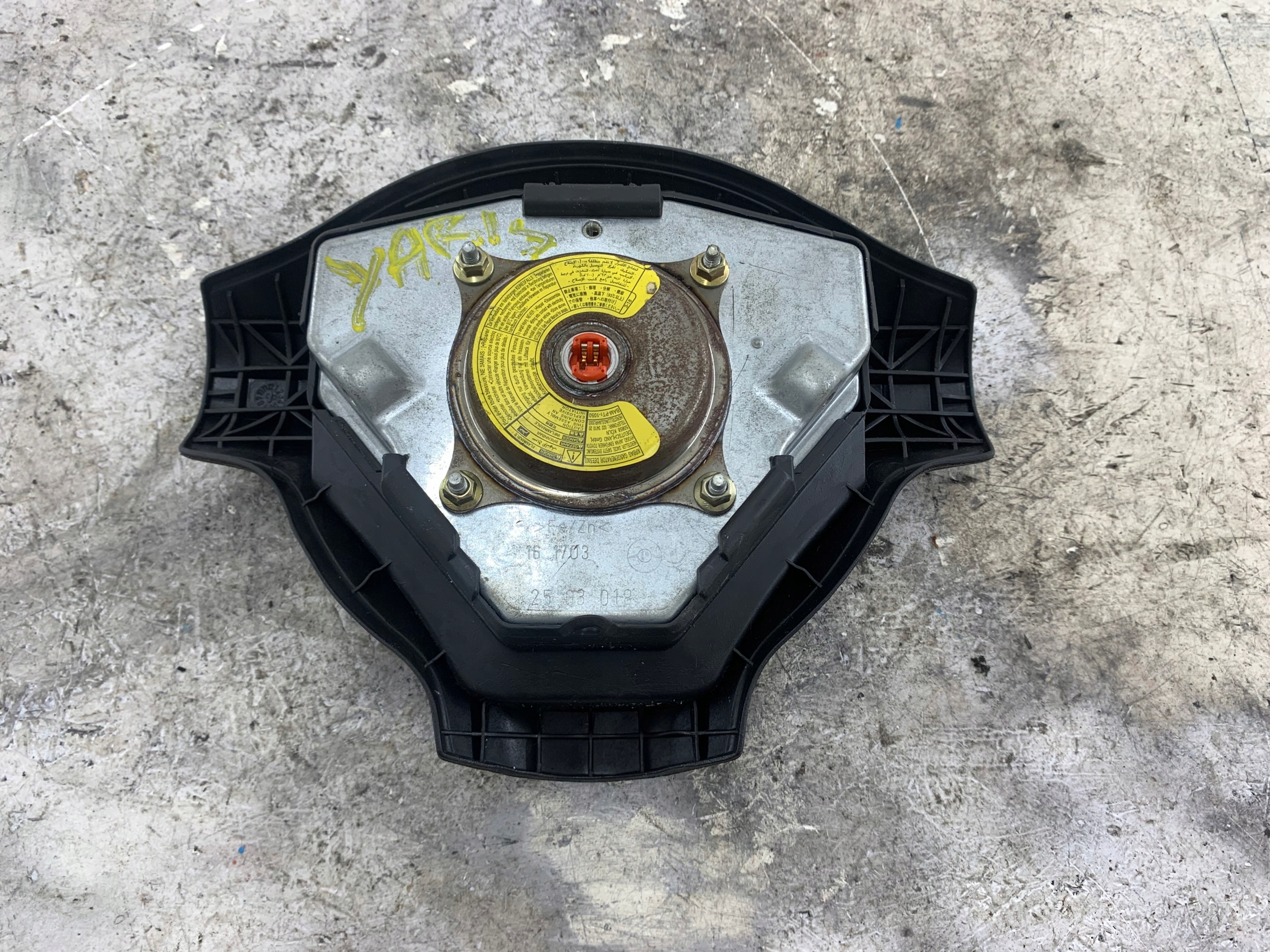 TOYOTA YARIS e LIFT airbag autisti