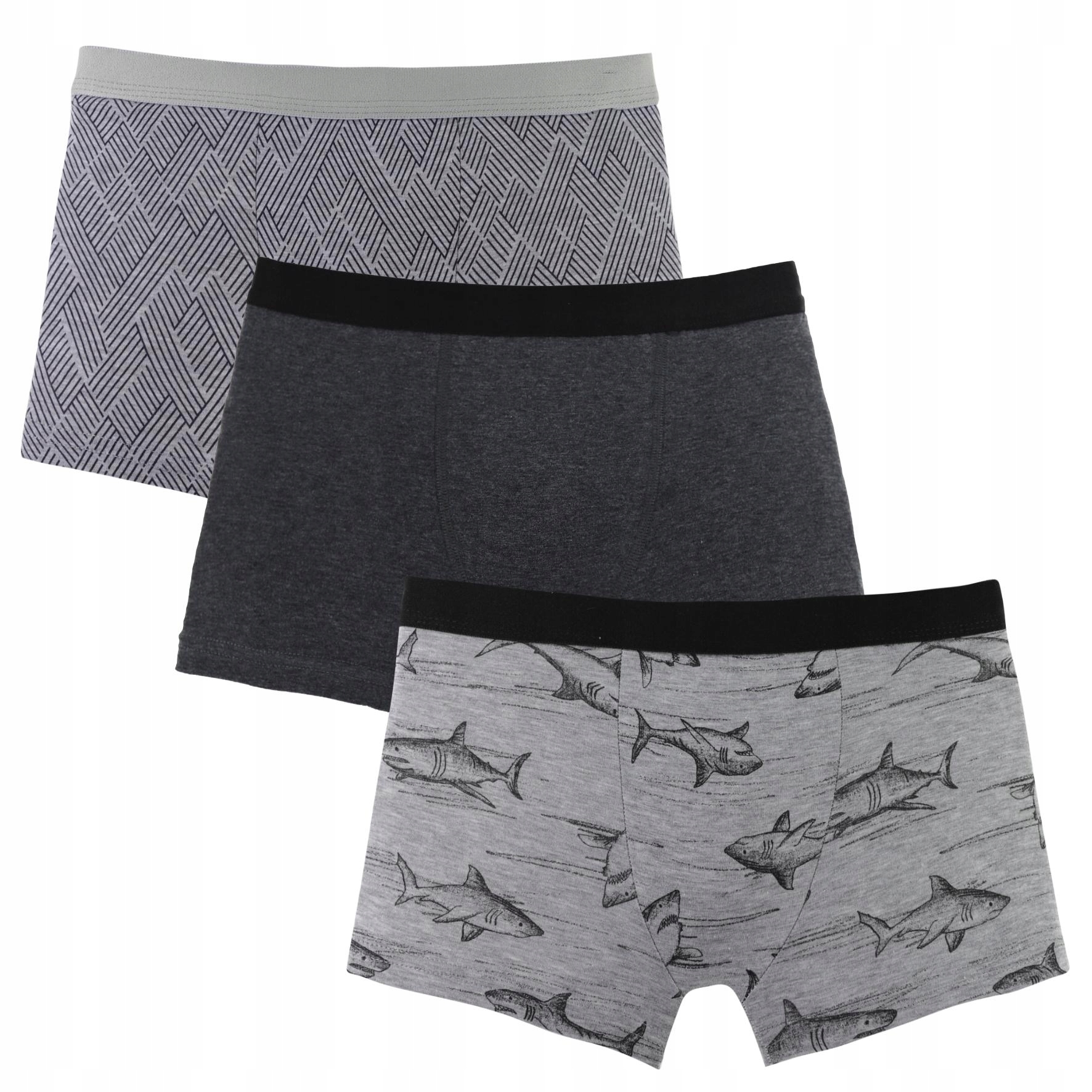 

Moraj Bokserki Majtki Chłopięce Rekin 3szt 140-146