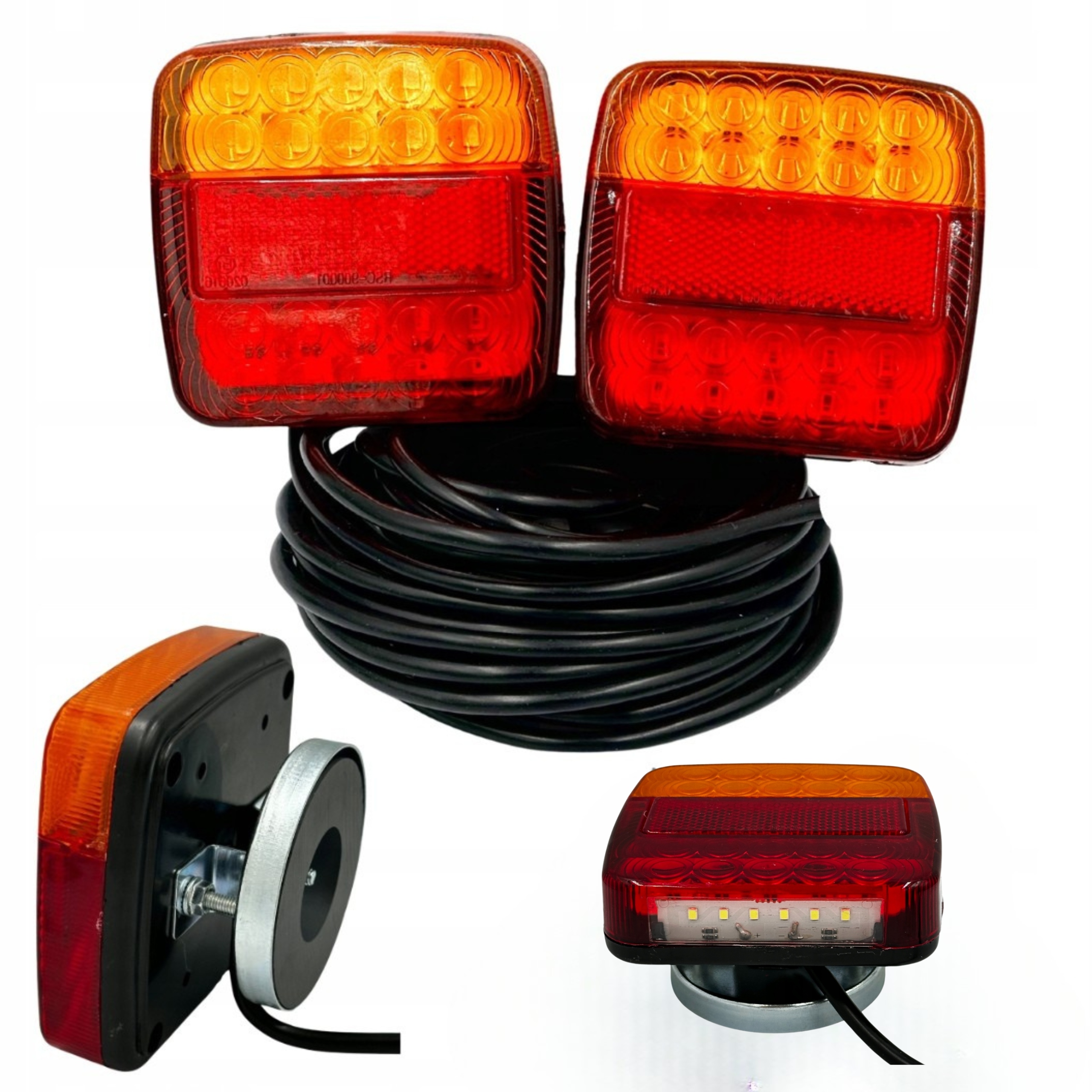 Sada Přívěsných Světel 7,5M 2,5M 20 Led na magnet Led