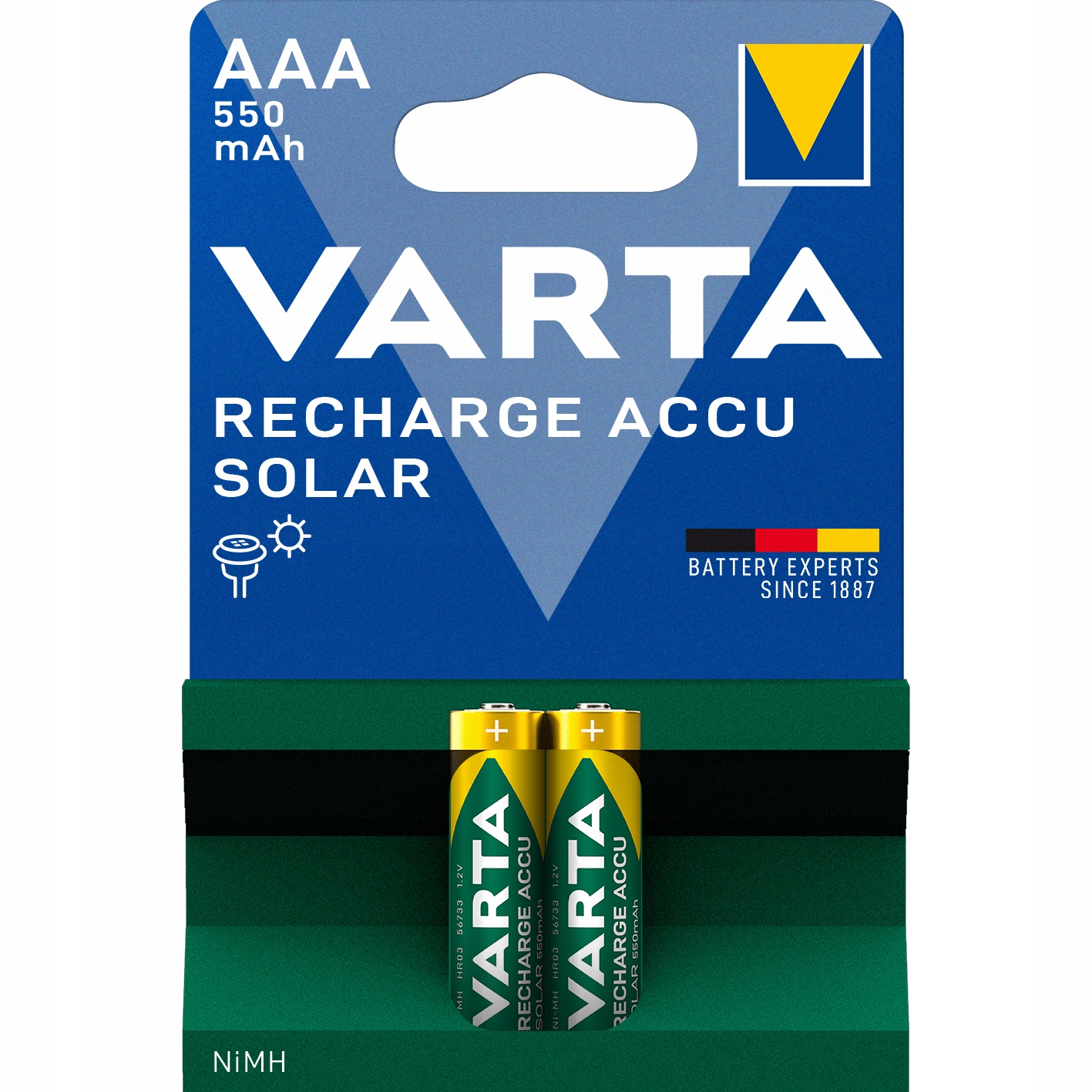 

2xAKUMULATOR Bateria Varta R3 Aaa 550mAh 1.2V NiMh