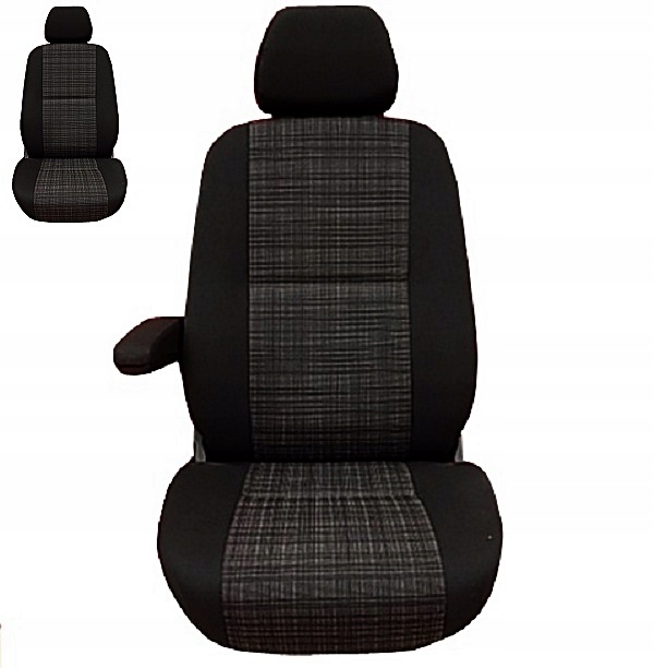 Pokrowce Ford Transit na siedzenie fotel kierowcy Mocny na podłokietnik