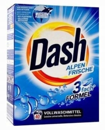 

Dash 2,6kg Alpen Frische 40 prań Proszek do Prania
