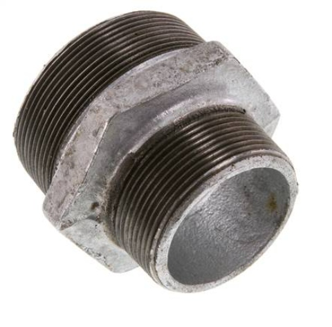 Vsuvka s redukčním závitem R 3" R 2", pozinkovaná litina