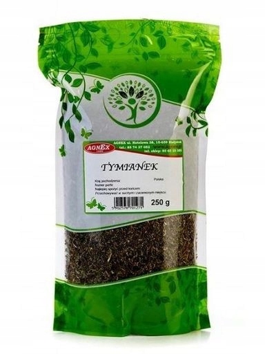 5 x Tymián sušené bylinky koření nálev marináda aromaterapie agnex 250 g
