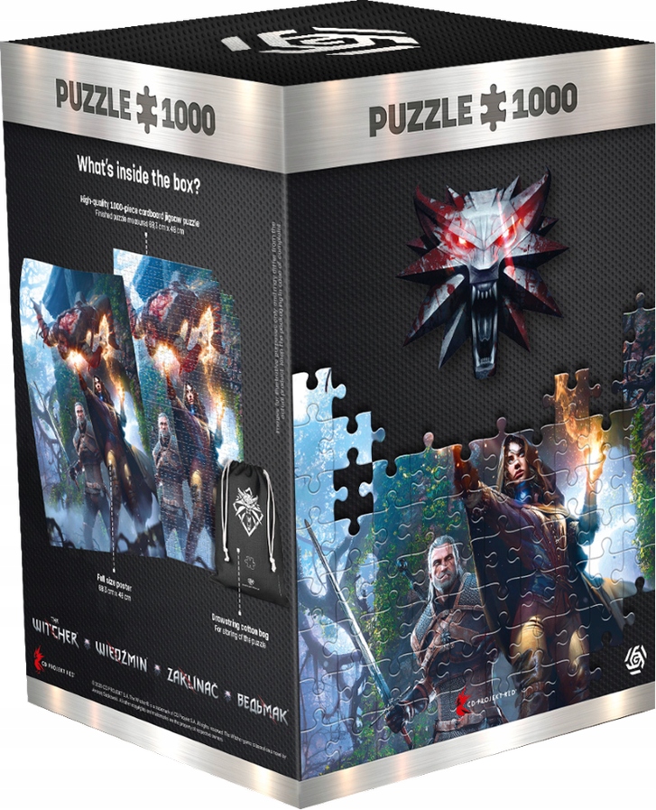 

Puzzle Wiedźmin: Yennefer 1000 Elementów