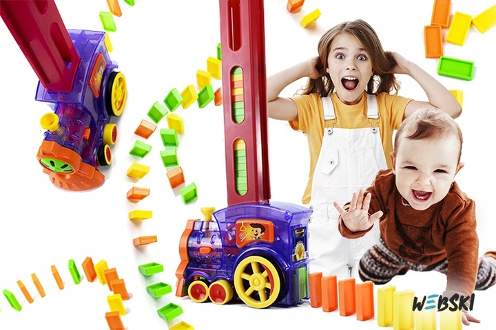 Ciuchcia Dominik: Tradycyjna Zabawka -Nowe Wydanie Typ Podstawa + dodatek