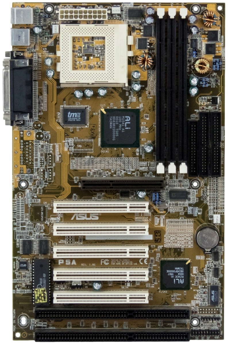 Asus P5A Socket 7 Sdram Isa Agp Atx