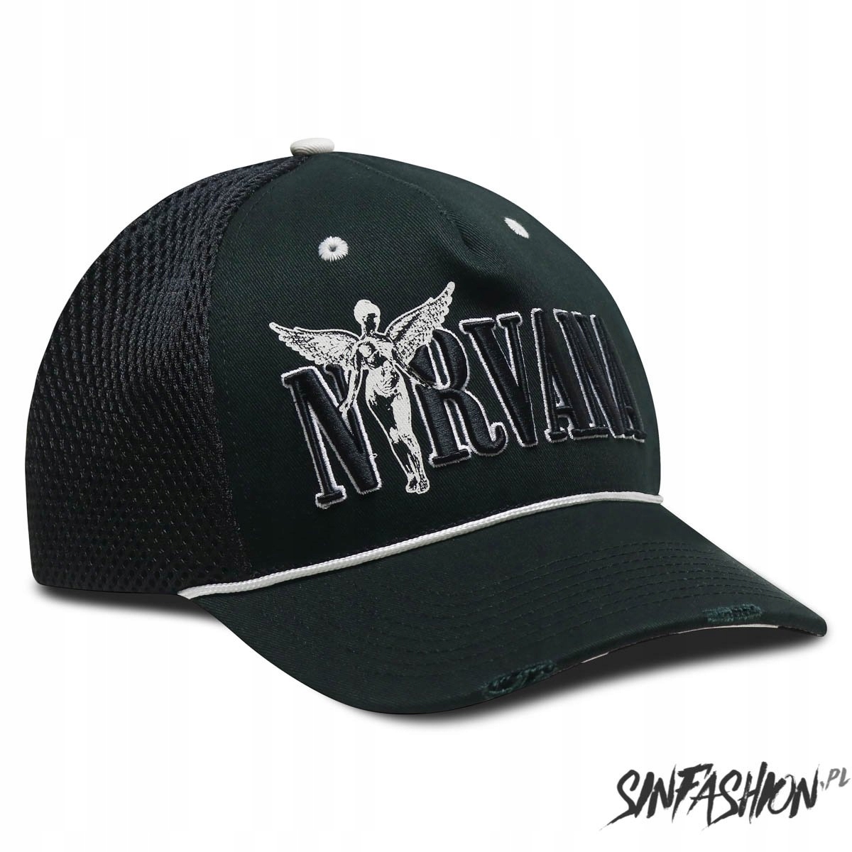 Czapka Amplified Nirvana In Utero Trucker Licencja Marka AMPLIFIED