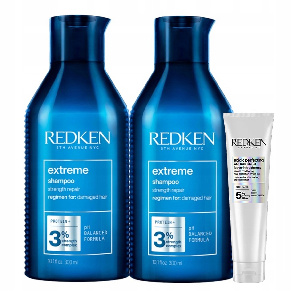 Redken Extreme 2x šampon 300 ml Obnovující sada pro poškozené vlasy