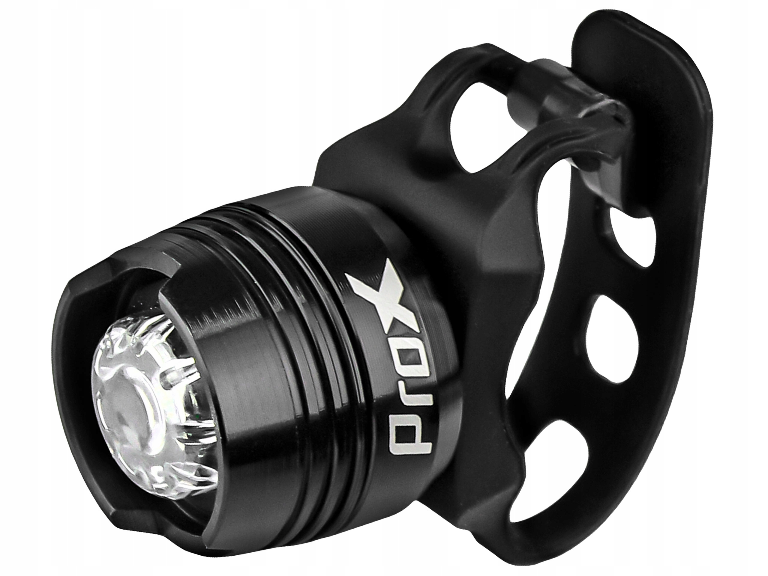 Przednia Mini Lampka Rowerowa Prox Naos F 1xLED Aluminiowa Na Baterie