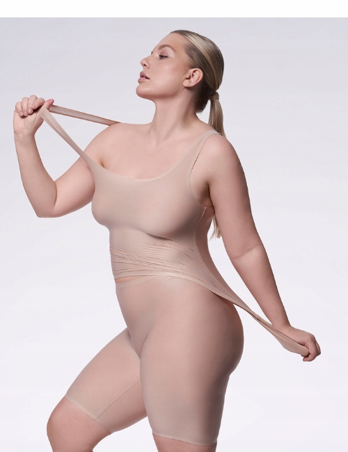 Bermudy Flexi One - beżowe S-XL Rozmiar uniwersalny