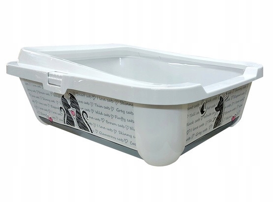 Levně Yarro/Moderna Kočičí Toaleta Trendy velká s rámečkem 50 cm [Y3626]