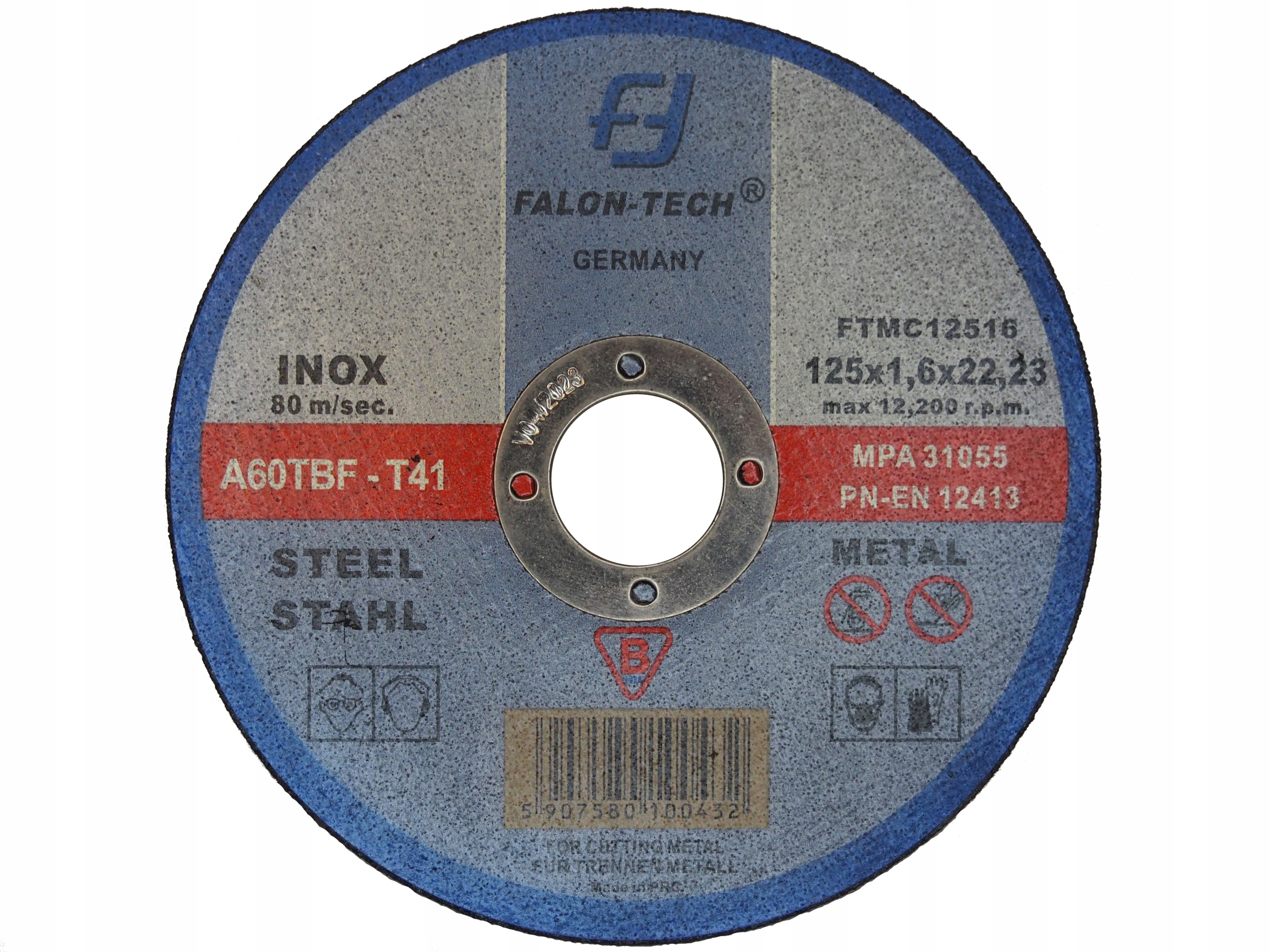 

Tarcze Do Cięcia Metalu 125x1,6 Inox Falon-tech