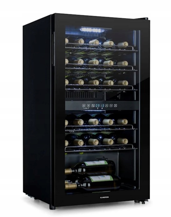 Lodówka na Wino Napoje Winiarka 2 strefy Led