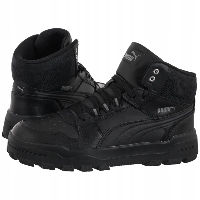 Pánské trekové boty Puma Rebound Abrupt Black 397468 Černé