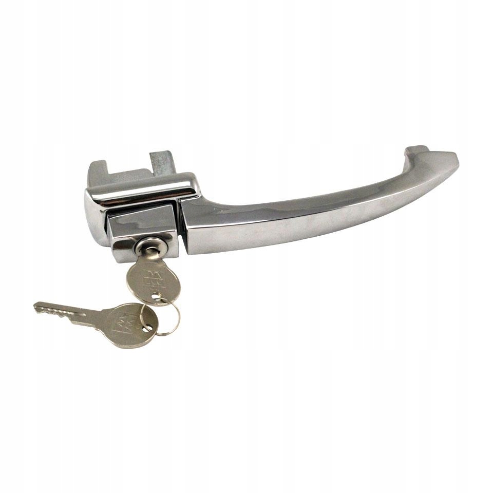 0426-005 - Ручка двери с ключами хром TQ T1 Горбун