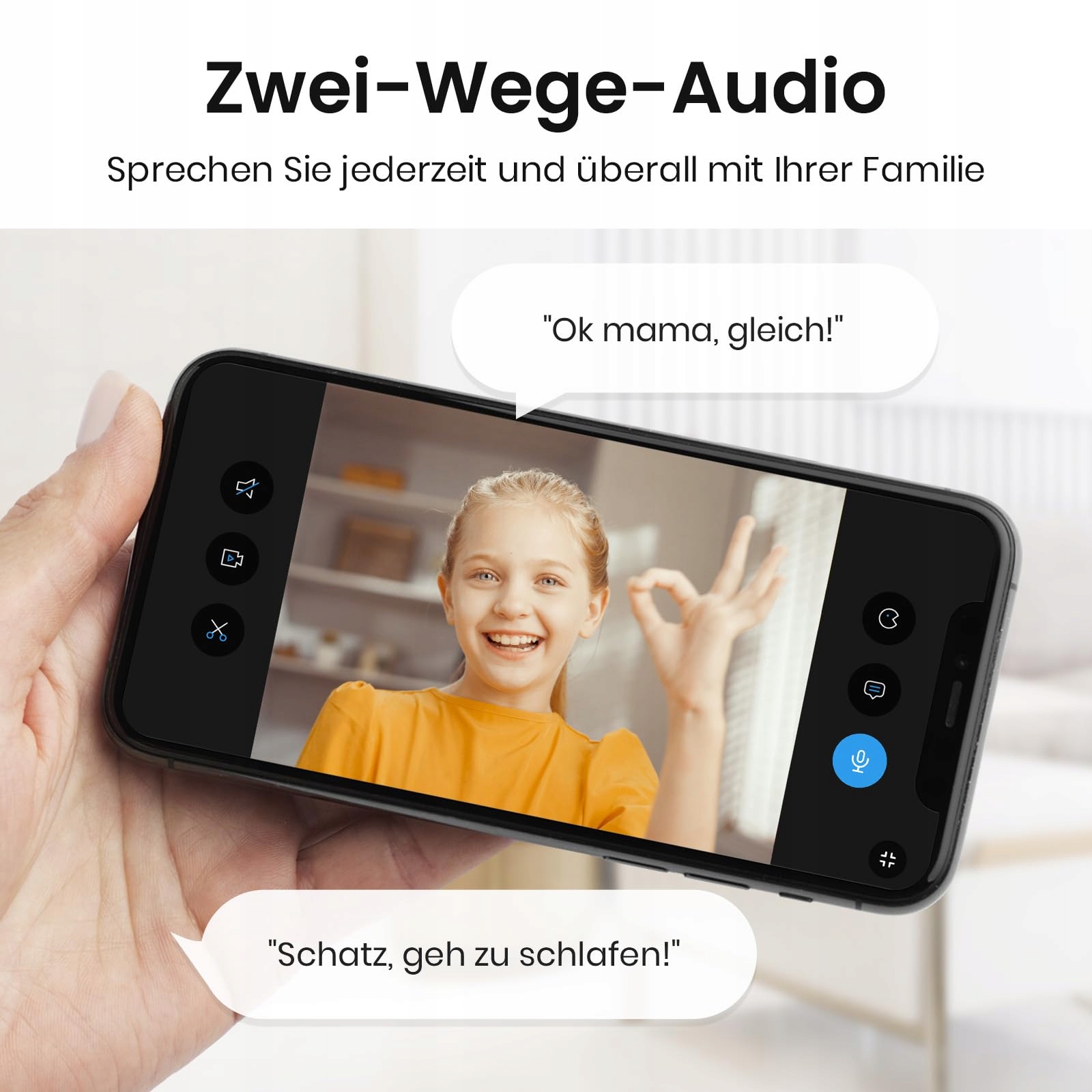 AOSU Kamera 2K Wewnętrzna 5G 24GHz 360° Dla Dzieci i Zwierząt Alexa — miniatura 5