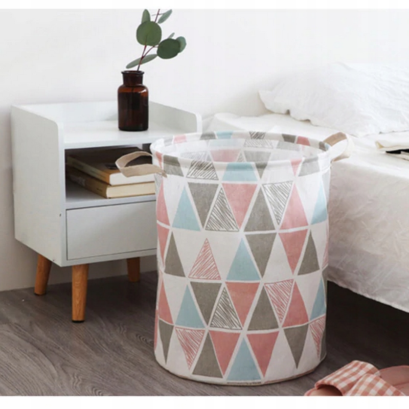 KOSZ NA PRANIE ZABAWKI UBRANIA WOREK POJEMNY DUŻY Pojemność 21 l