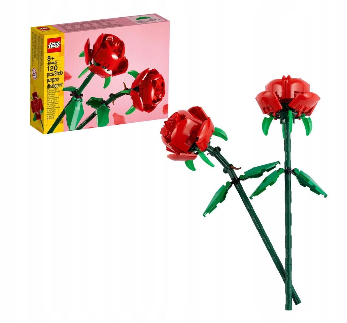 Lego Iconic Botanicals Kwiaty Róży Róże 40460 Pomysł Dla Dziecka