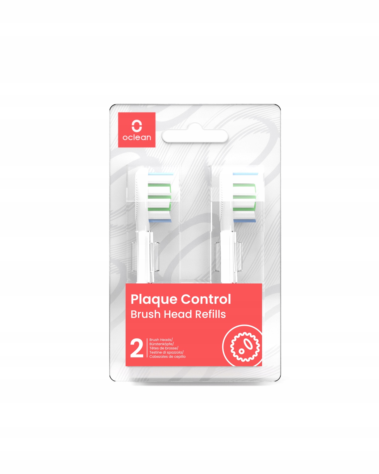 

Oclean Końcówki do szczoteczki x2 biały wybielanie