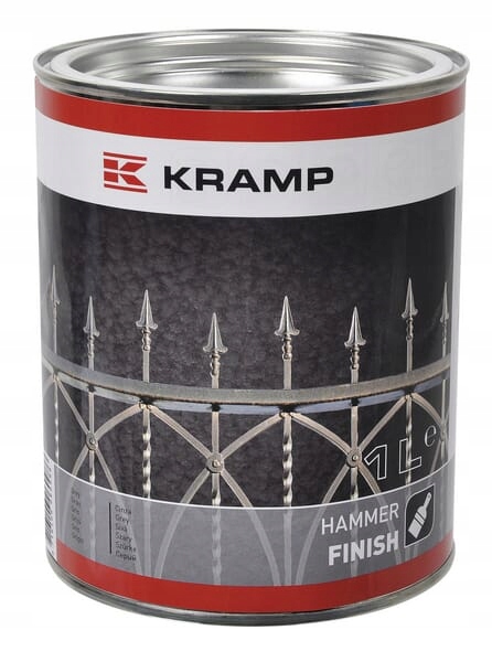 Kladívkový lak Kramp šedý 1 L 996508KR