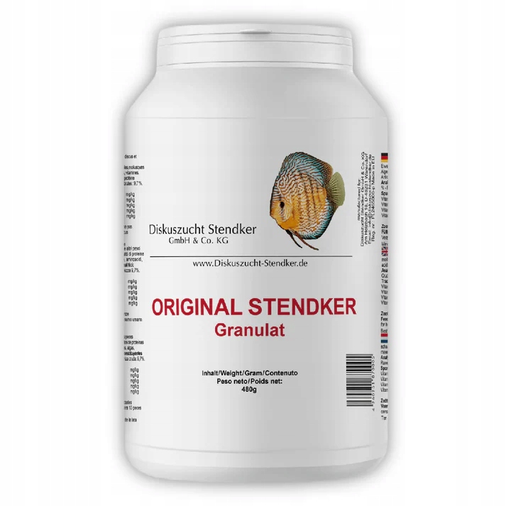 Stendker Original Granulat Pokarm Dla Ryb Dyskowców 480gr
