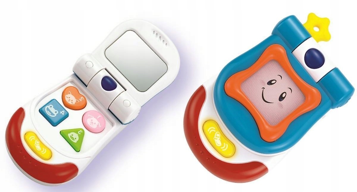

Smily Play Telefon z klapką gryzak lusterko dźwięk