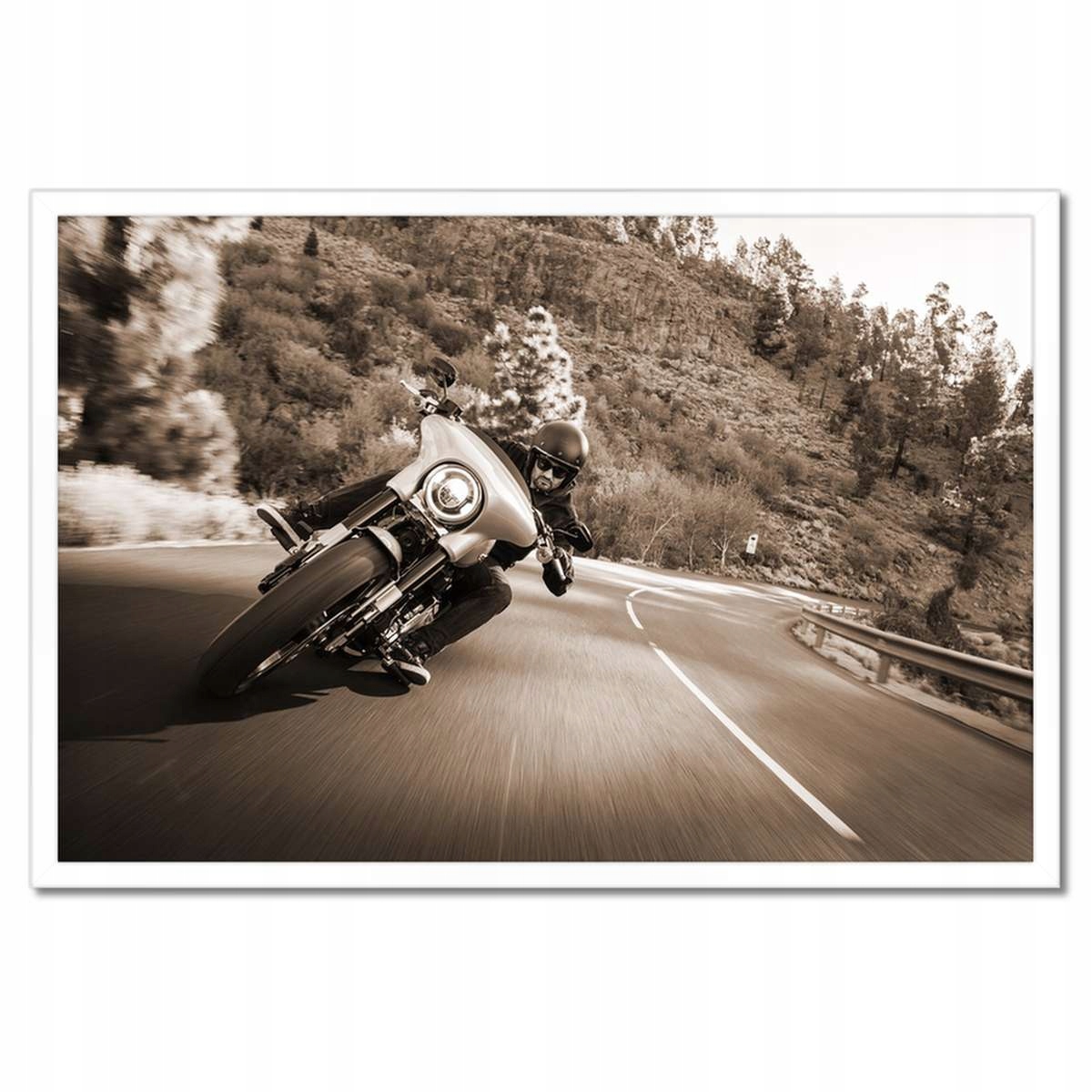 Plakáty v rámu 60x40 Harley Davidson Motocykl