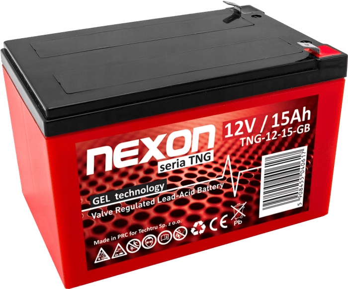 Akumulator Żelowy Nexon Tng 15-12 Vrla Gel 12V 15Ah Long Life