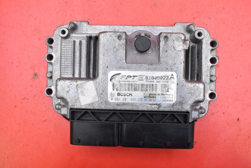 control unit computer of the engine 0261201688 LANCIA DELTA 3 III 1.4 T-JET 120 KM