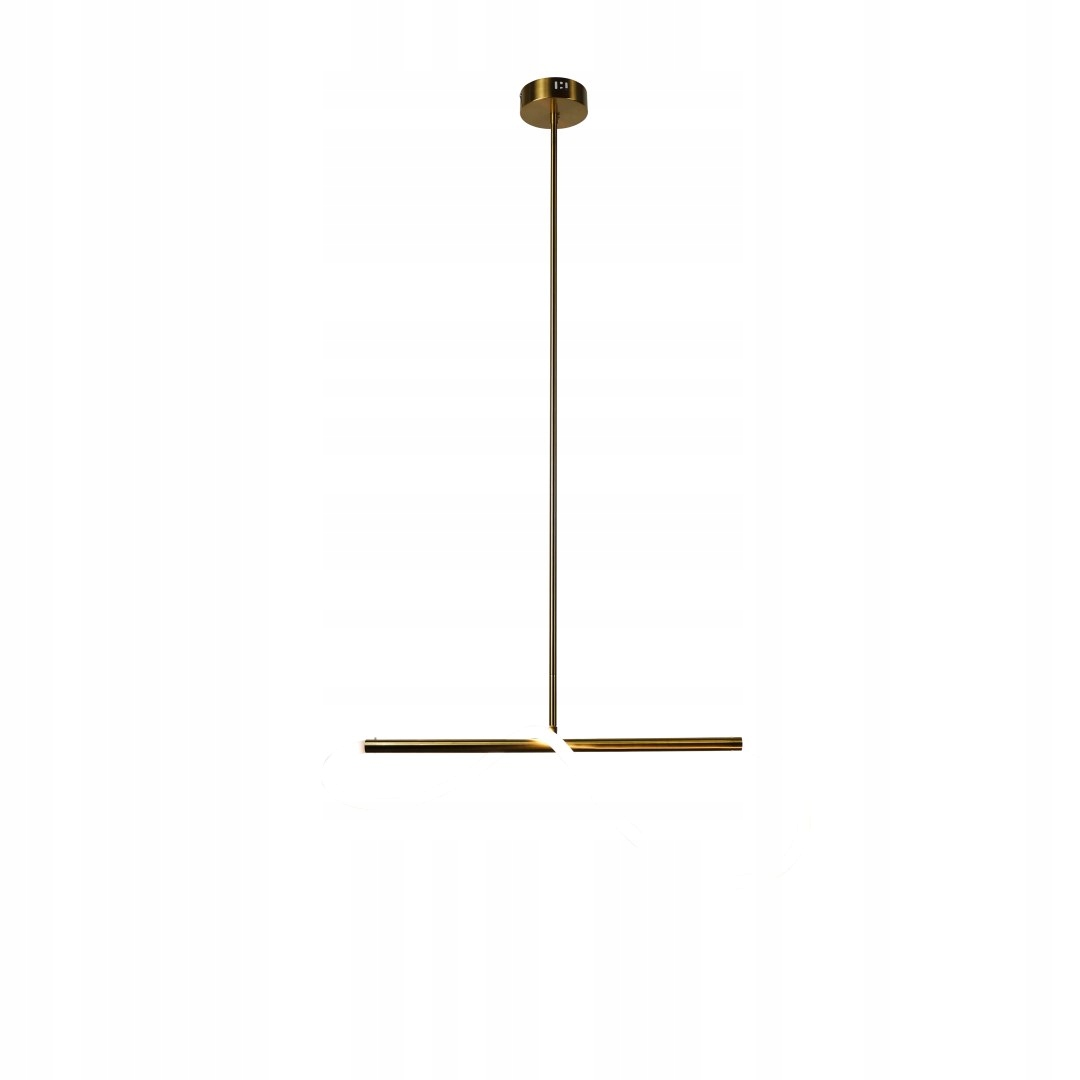 Supreme závesná lampa 80 cm zlatá 18W Led 3000K biela