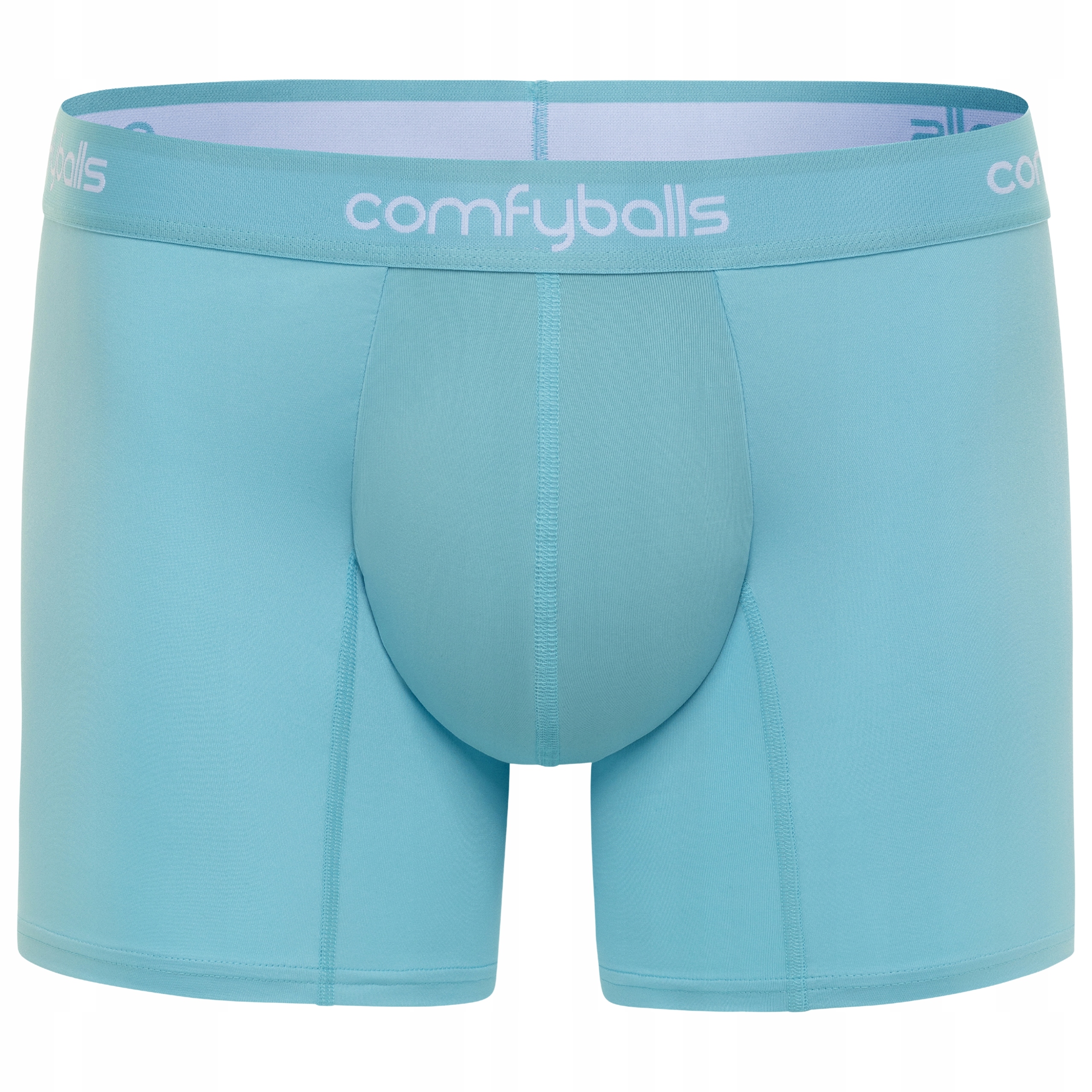 Bokserki Męskie Sportowe do Biegania Comfyballs Long Performance Blue XL