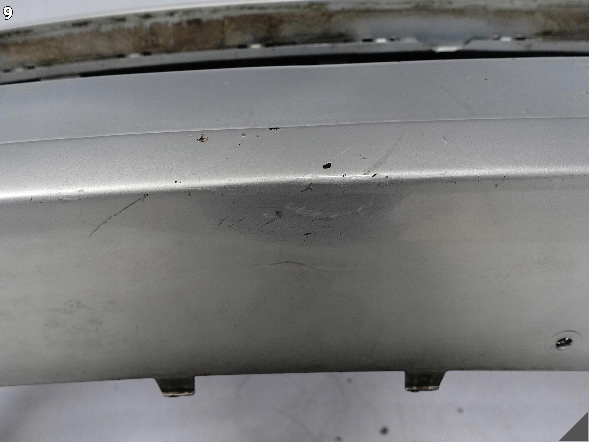 VW TOUAREG II 2 7P6 10-14 bumper BUMPER SPOILER moulding front (washers)