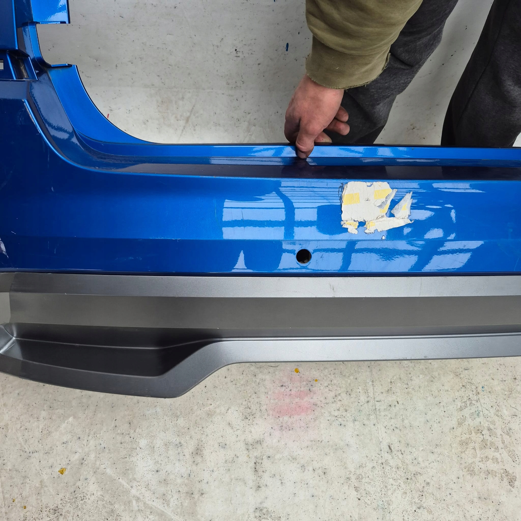 SKODA KAMIQ 658 19- bumper rear part rear PDC