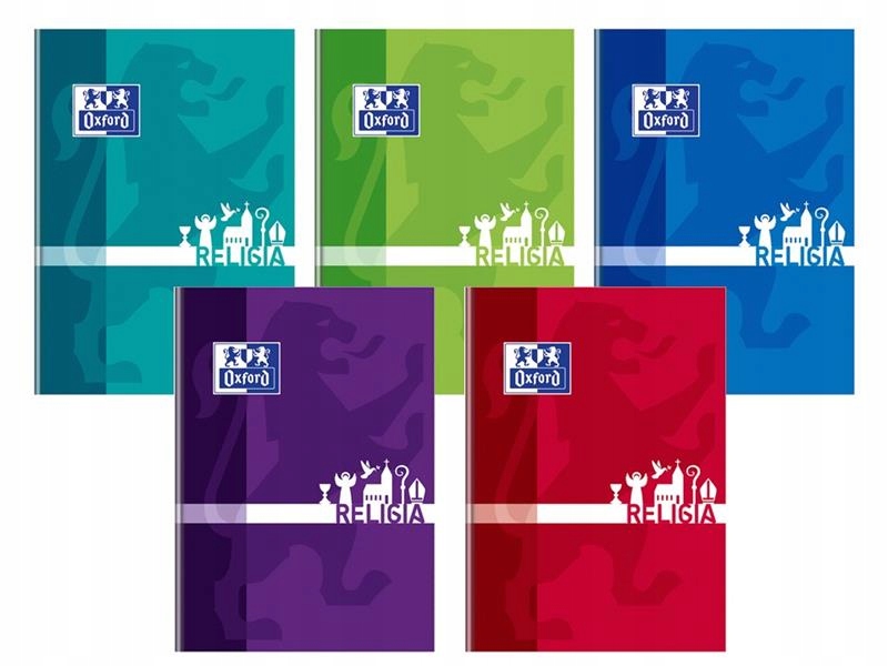 BRULION A5/80 KRATKA OXFORD RELIGIA 9460 A'5