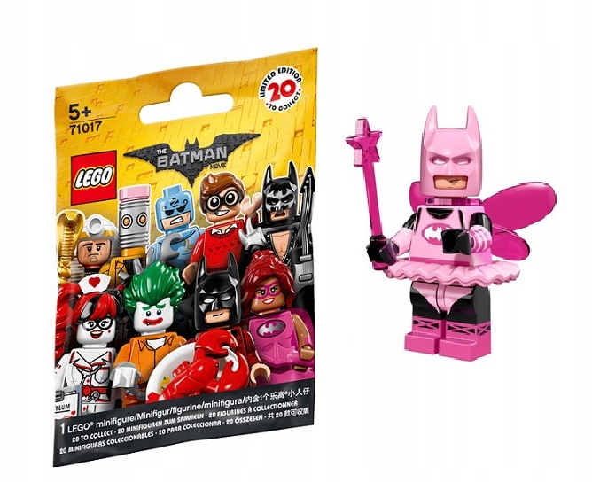 Lego 71017 Minifigures Batman Batman Růžová Víla Č. 3