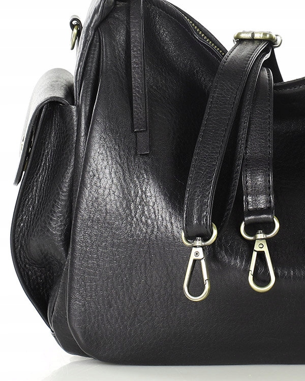 Torebka damska SKÓRZANA Marco Mazzini PREMIUM Wielkość mała (nie mieszcząca A4)