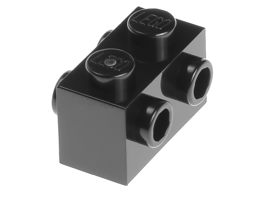 

Lego Klocek z wypustkami 1x2 52107 czarny