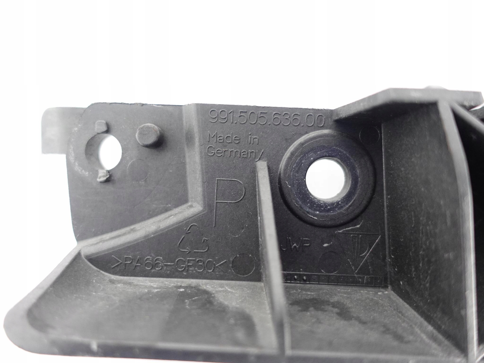 PORSCHE 991 911 11-16 bumper bracket right rear part