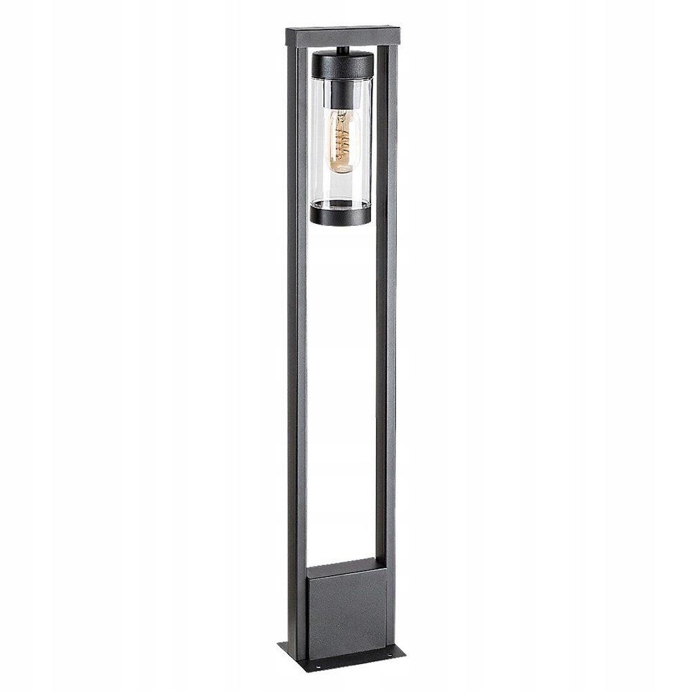 Moderná štýlová stojaca lampa s záhradným stĺpikom