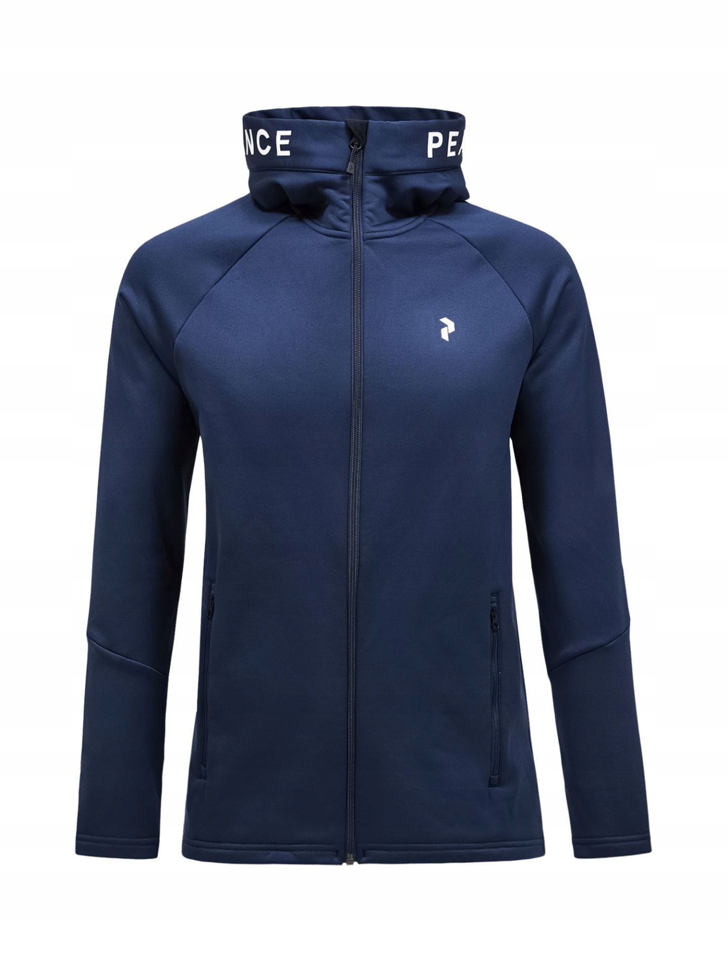 Mikina Peak Performance Rider Zip Hood Midlayer modrá XXL