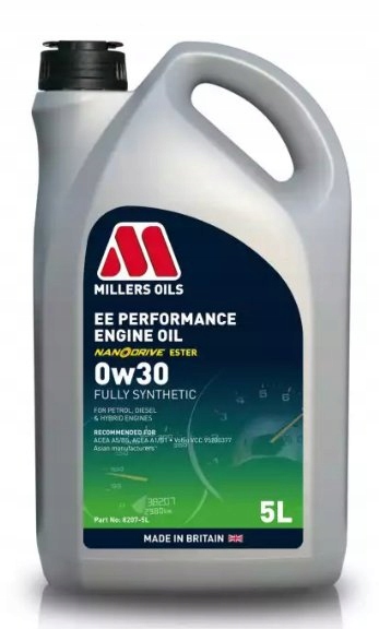 OLEJ MILLERS EE PERFORMANCE 0W30 5L A5/B5