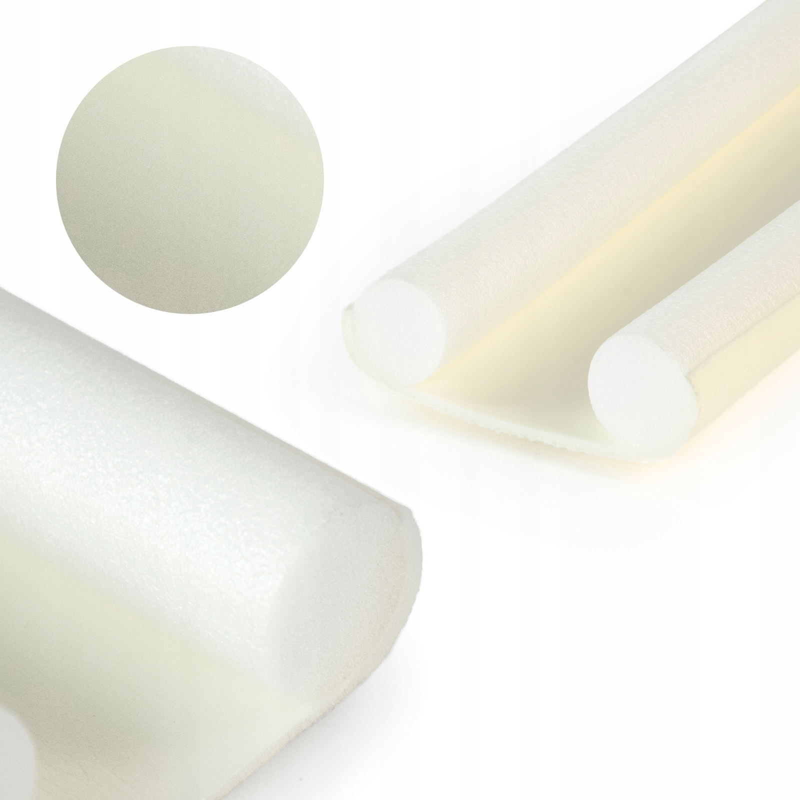 Těsnění pod dveře Bílé Proti Průvanu Akustická pěna 10 ks