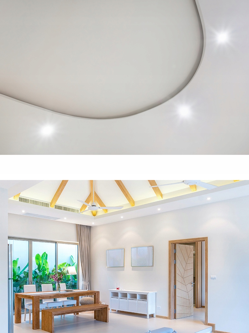 PANEL LED PODTYNKOWY PLAFON SUFITOWY OPRAWA OŚWIETLENIE PODTYNKOWE 3W 230V Marka Decorya