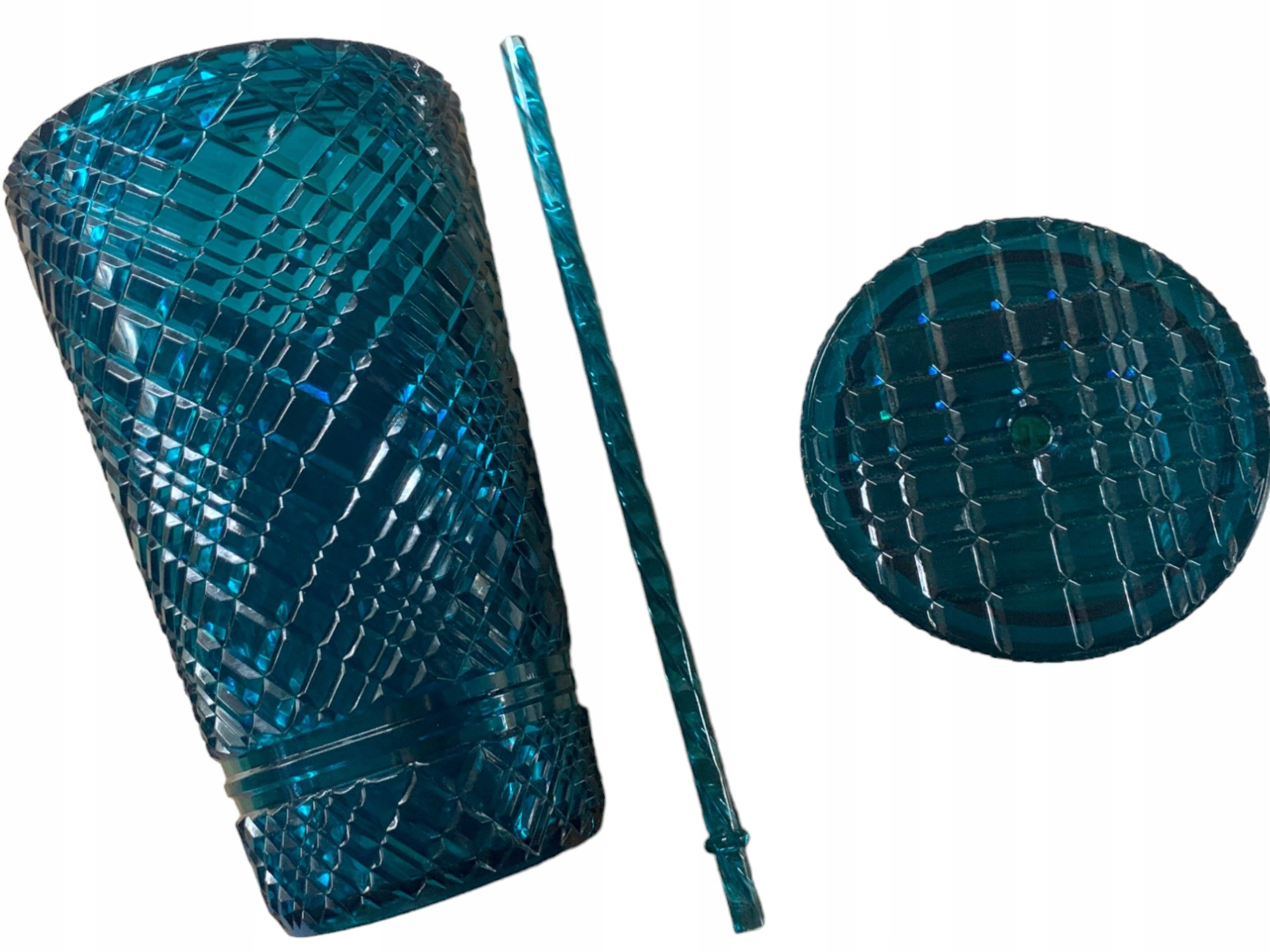 Kubek MPM +Słomka Soki Napoje 450 ml Marka MPM