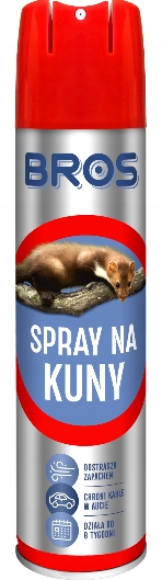 

Bros Spray Na Kuny 400ML Ochrona Kabli W Aucie