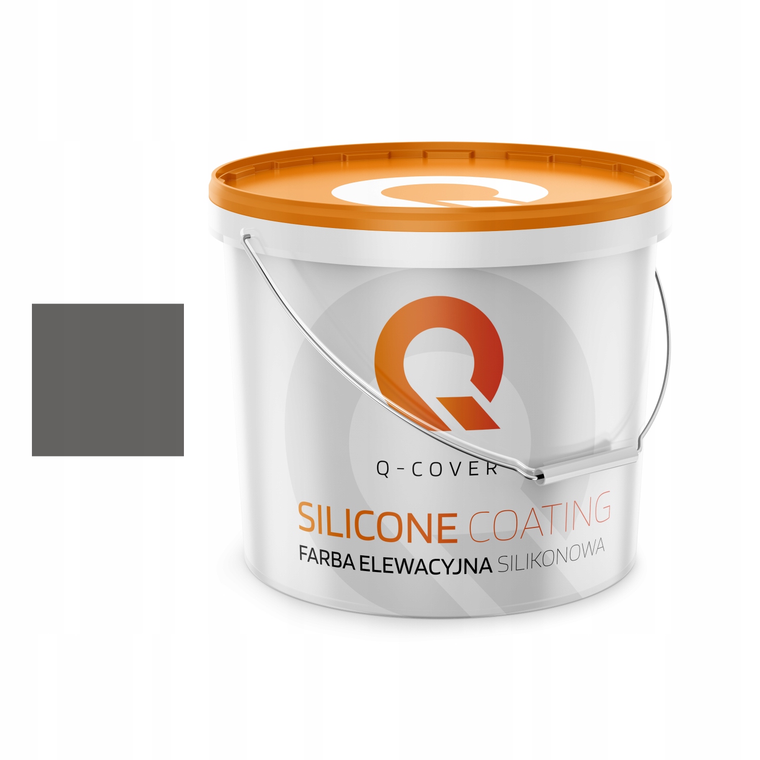 

Farba Elewacyjna Silikonowa Ciemna Antracyt 10L
