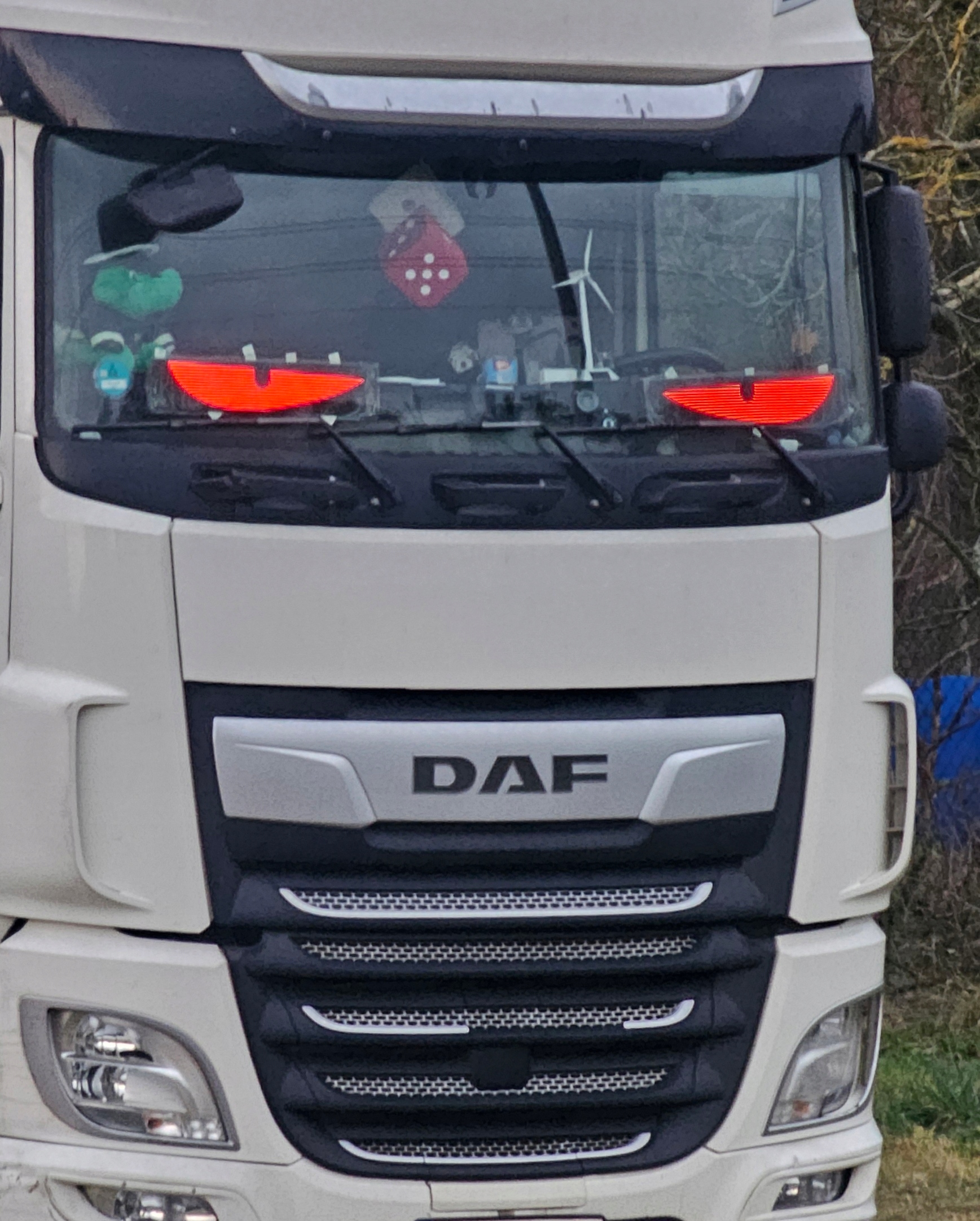 Ďábelské Oči Nákladní auto Tir