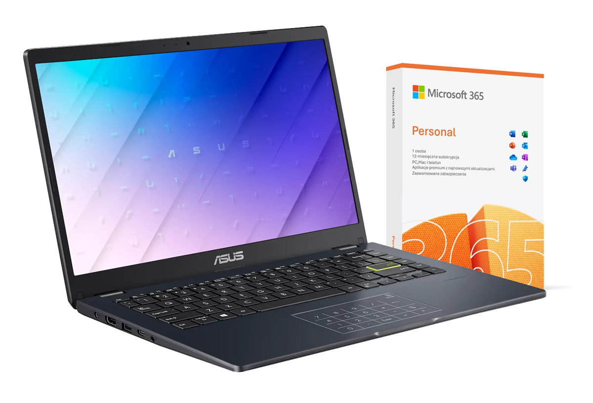 Laptop Asus E410KA Office Intel N6000 4GB eMMC 64GB Intel Uhd FullHD Win 11